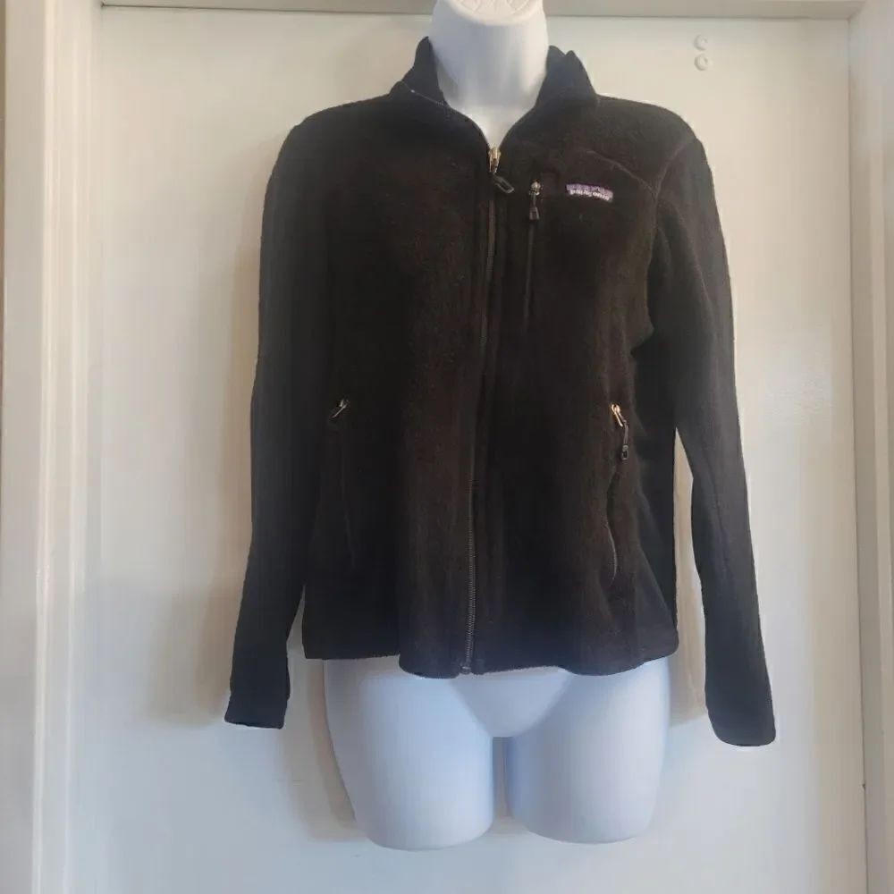 Patagonia super soft black jacket